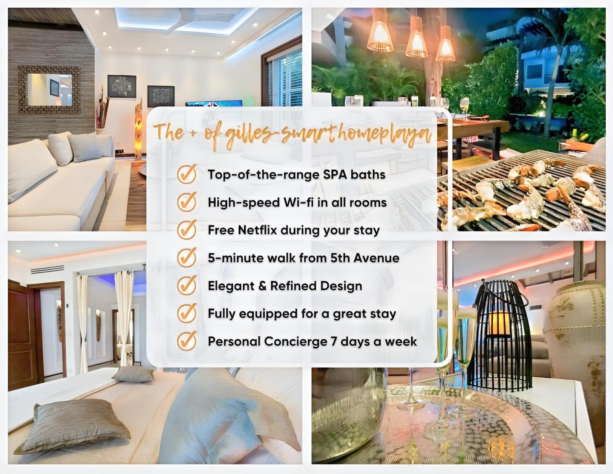 פלאייה דל כרמן Luxury Duplex -4 Pers- 2Mn Beach&5Th Av, Pool, Gym מראה חיצוני תמונה