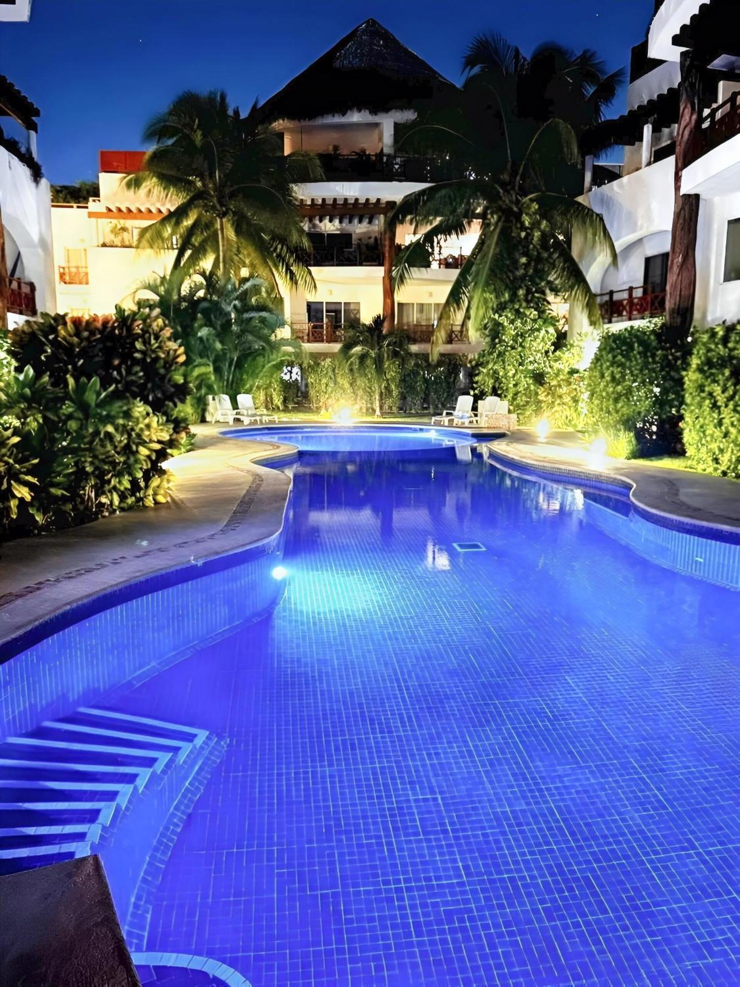 פלאייה דל כרמן Luxury Duplex -4 Pers- 2Mn Beach&5Th Av, Pool, Gym מראה חיצוני תמונה